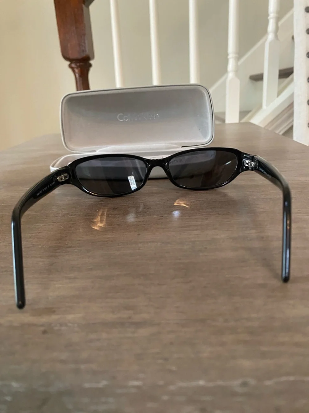 CALVIN KLEIN COLLECTION 667R Glasses Frames Italy 53-15-130 Black w/ Case